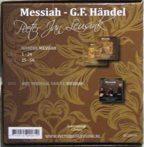 Georg Friedrich Händel, The Bach Choir & Orchestra Of The Netherlands, Pieter Jan Leusink : Messiah (2xCD + DVD + Box)