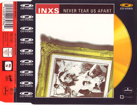 INXS : Never Tear Us Apart (CDV, 5", Single, PAL)