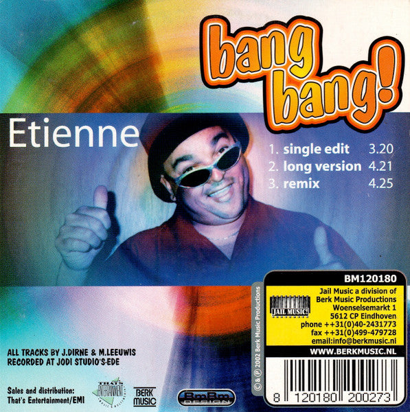 Etienne (9) : Bang Bang! (CD, Single)