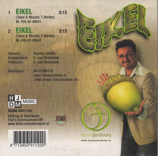 Tonny Jordaan : Eikel (CD, Single, Car)