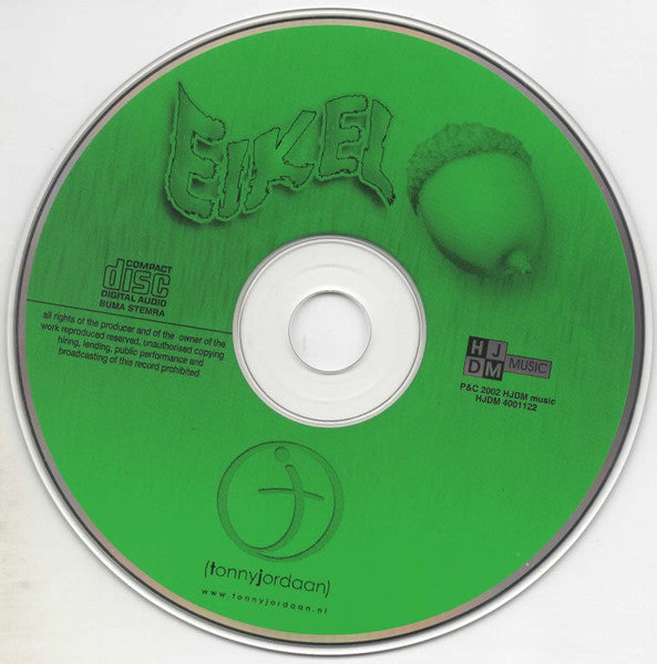 Tonny Jordaan : Eikel (CD, Single, Car)