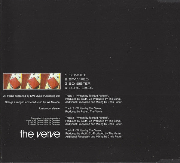 The Verve : Sonnet (CD, Single)