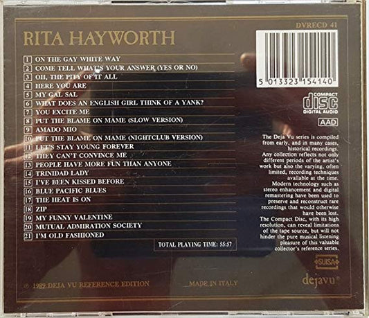 Rita Hayworth : The Rita Hayworth Story (CD, Comp)