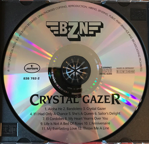 BZN : Crystal Gazer (CD, Album, RE)