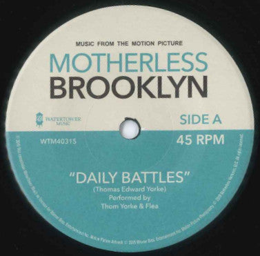 Various : Daily Battles (Music From The Motion Picture "Motherless Brooklyn") (7", Single)