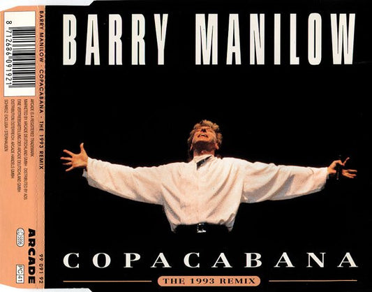 Barry Manilow : Copacabana (The 1993 Remix) (CD, Maxi)