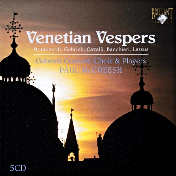 Gabrieli Consort, Paul McCreesh : Venetian Vespers (5xCD + Box, Comp)