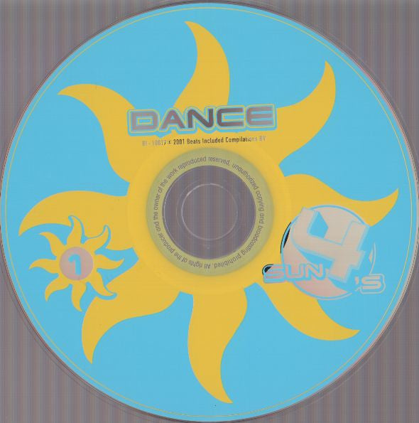 Various : Sun4's (4xCD, Comp, Mixed, P/Mixed)