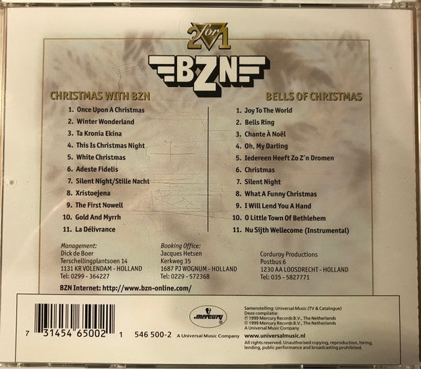 BZN : 2 For 1 | Christmas With BZN / Bells Of Christmas (CD, Album, RE + CD, Album, RE + Comp)