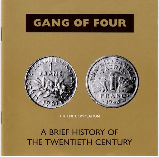 Gang Of Four : A Brief History Of The Twentieth Century (CD, Comp, RE)