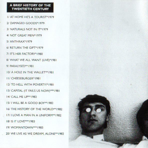 Gang Of Four : A Brief History Of The Twentieth Century (CD, Comp, RE)