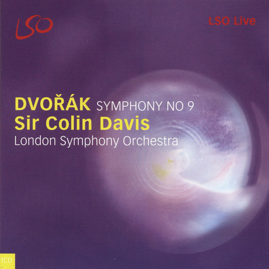 Antonín Dvořák - Sir Colin Davis, London Symphony Orchestra : Symphony No 9 (CD, Album)
