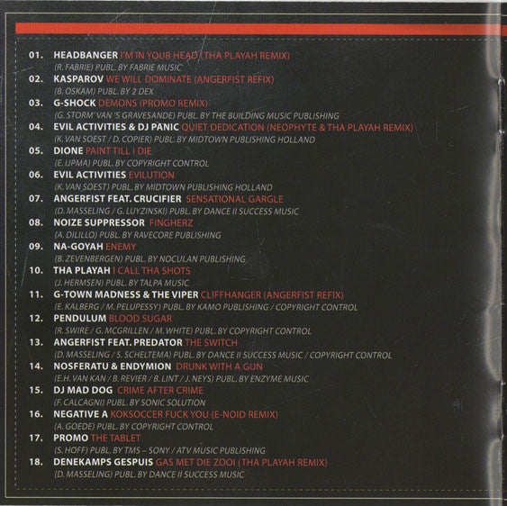 DJ Vince & D-Passion : Earthquake Magnitude 1 (2xCD, Mixed)
