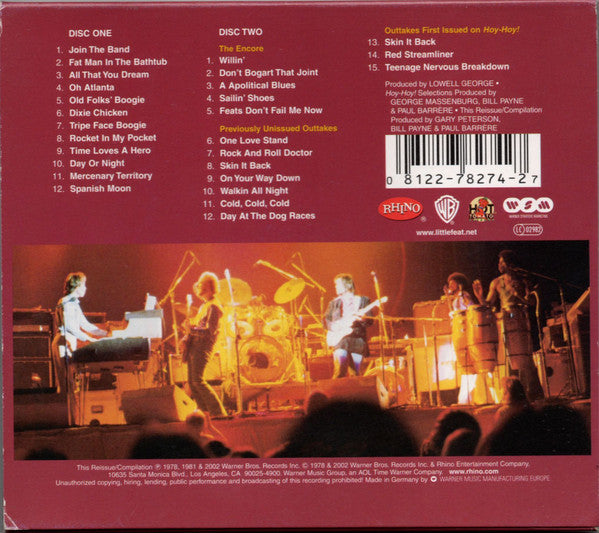 Little Feat : Waiting For Columbus (2xCD, Album, RE, RM, O-c)