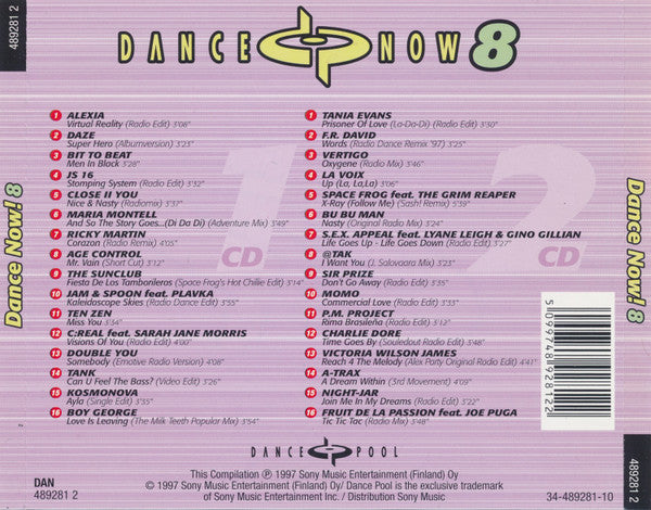 Various : Dance Now! 8 (2xCD, Comp)