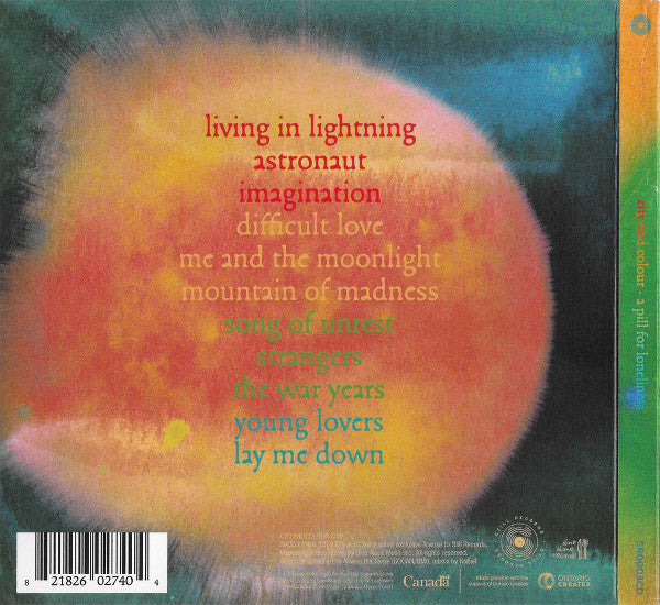 City And Colour : A Pill For Loneliness (CD, Album)