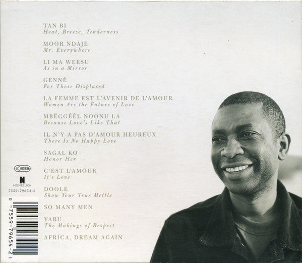 Youssou N'Dour : Nothing's In Vain (Coono Du Réér) (CD, Album)
