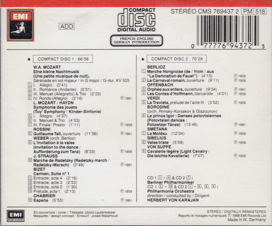 Herbert von Karajan : Festival Karajan (2xCD, Comp)