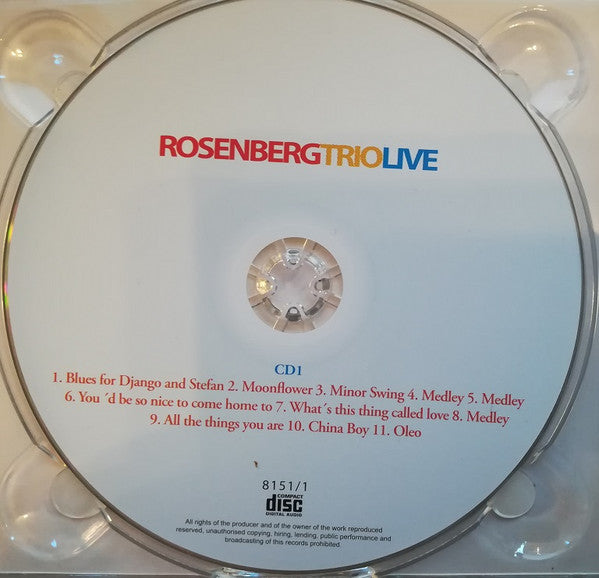 The Rosenberg Trio : Rosenberg Trio Live (2xCD + DVD)