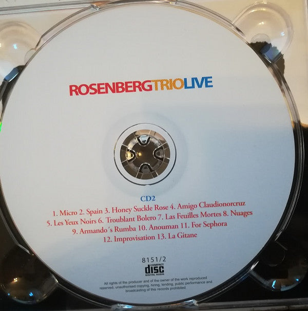 The Rosenberg Trio : Rosenberg Trio Live (2xCD + DVD)