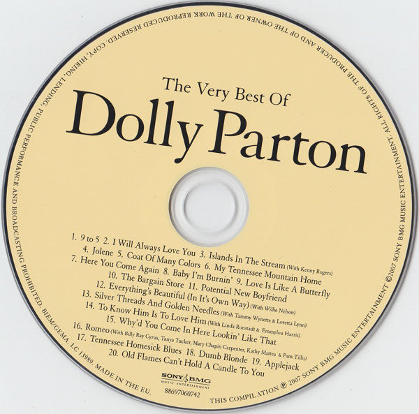 Dolly Parton : The Very Best Of Dolly Parton (CD, Comp)