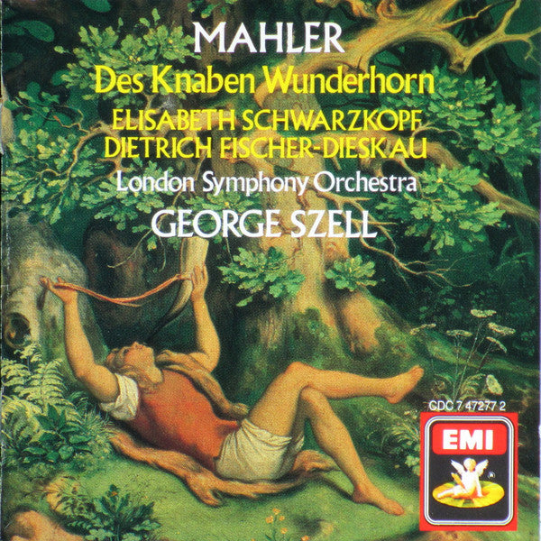 Gustav Mahler - Elisabeth Schwarzkopf, Dietrich Fischer-Dieskau, London Symphony Orchestra, George Szell : Des Knaben Wunderhorn (CD, RE, RM)