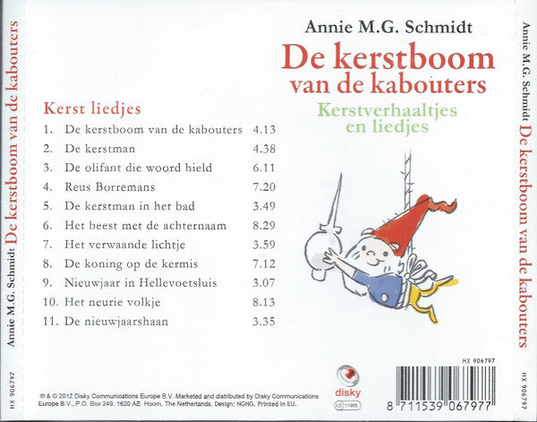 Annie M.G. Schmidt : De Kerstboom Van De Kabouters (Kerstverhaaltjes En Liedjes) (CD, Album)