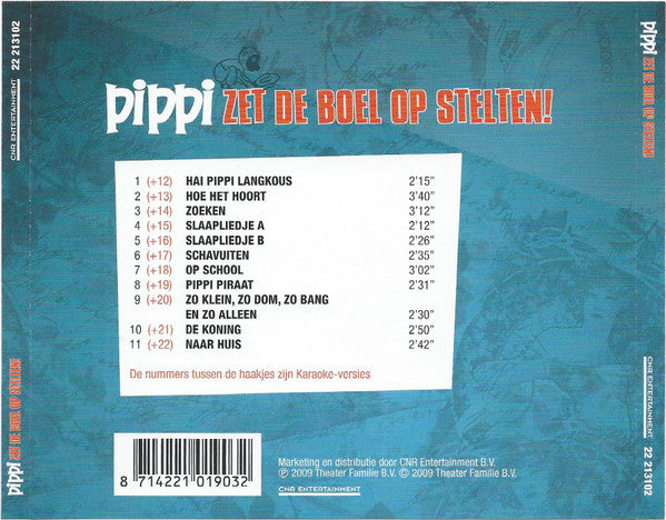 Various : Pippi - Zet De Boel Op Stelten (CD, Album)