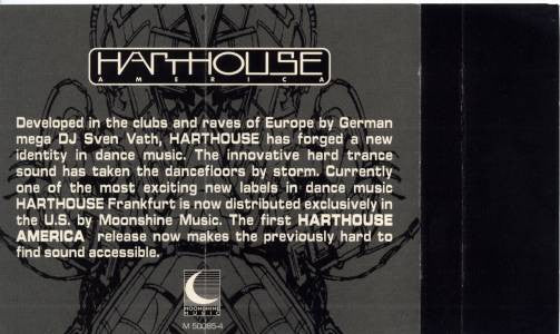 Various : Harthouse America - A Taste Of Hard Trance (CD, Comp)