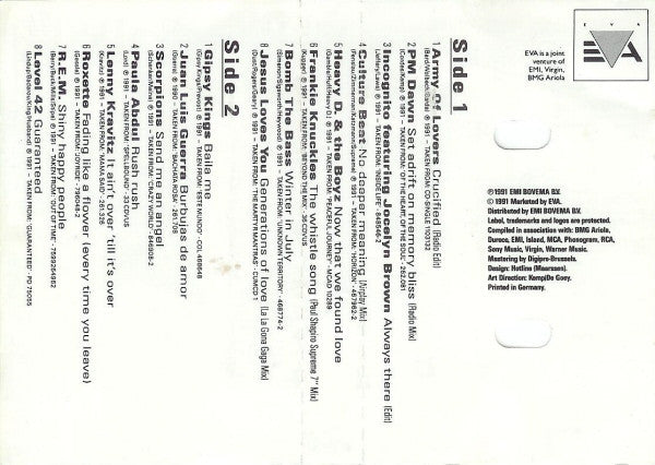 Various : The Greatest Hits 1991 - 3 (Cass, Comp)