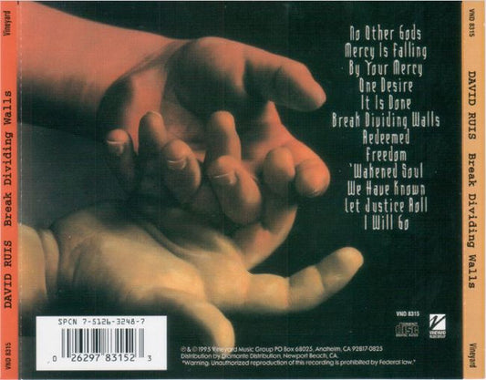 David Ruis : Break Dividing Walls (CD, Album)