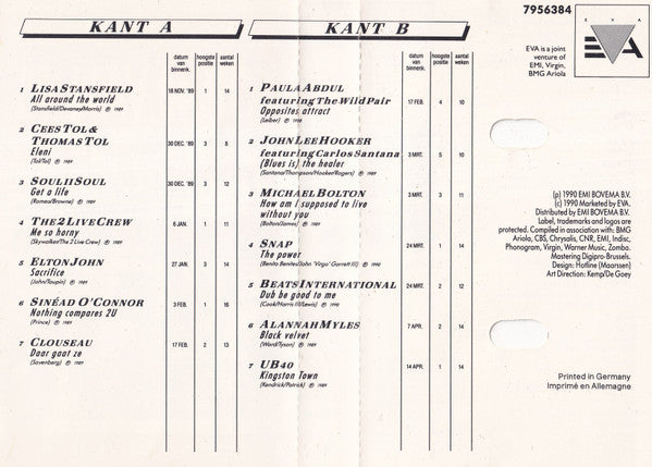 Various : Het Beste Uit De Top 40 Van '90 (2xCass, Comp)