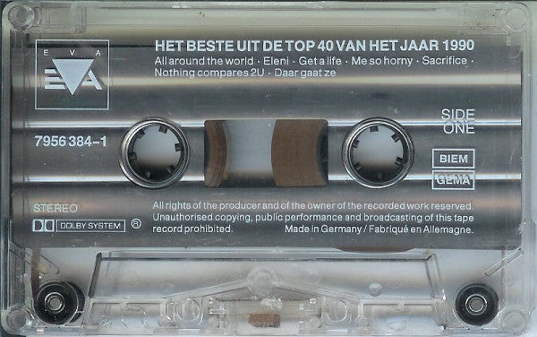 Various : Het Beste Uit De Top 40 Van '90 (2xCass, Comp)