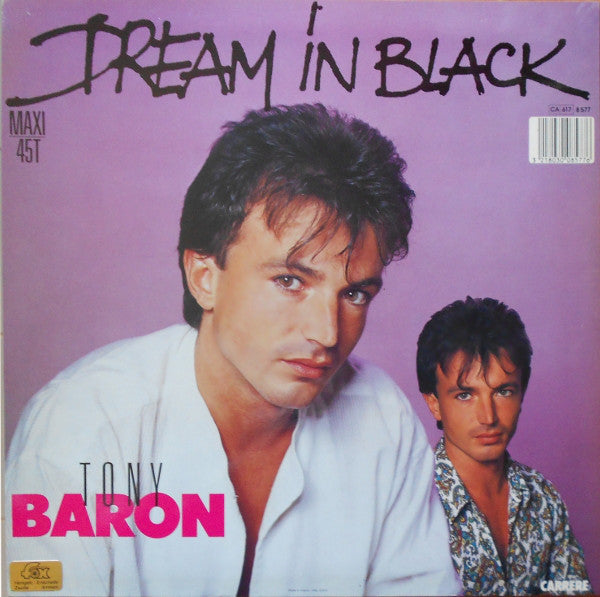 Tony Baron : Dream In Black (12", Maxi)