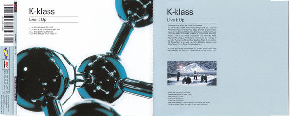 K-Klass : Live It Up (CD, Maxi)