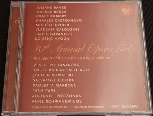 Various, Chor der Deutschen Oper Berlin, Orchester Der Deutschen Oper Berlin, Kent Nagano : 10th Annual Opera Gala (2xCD, Album)