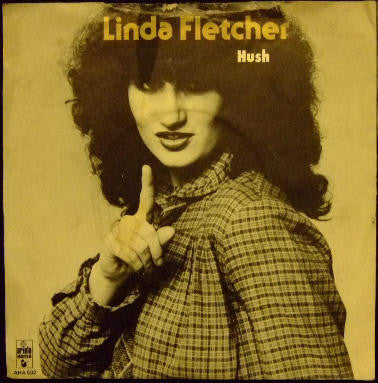 Linda Fletcher : Hush (7", Single, Ltd, Gol)