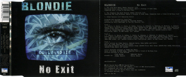 Blondie : No Exit (CD, Single)