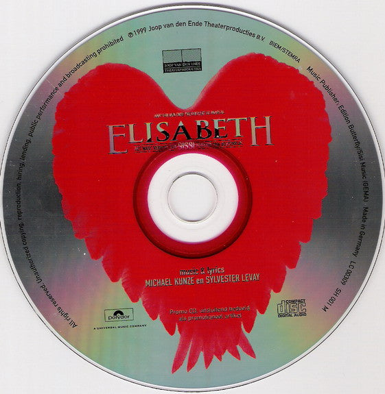 Michael Kunze En Sylvester Levay : Elisabeth - Exclusieve Mini-CD (CD, Promo)