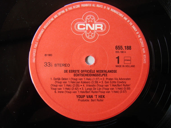 Youp van 't Hek : De Eerste Officiële Nederlandse Echtscheidingselpee (LP, Album)