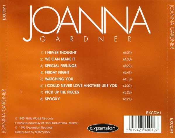 Joanna Gardner : Joanna Gardner (CD, Album, RE)