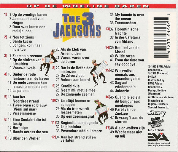 The 3 Jacksons : Op De Woelige Baren (CD, Comp)