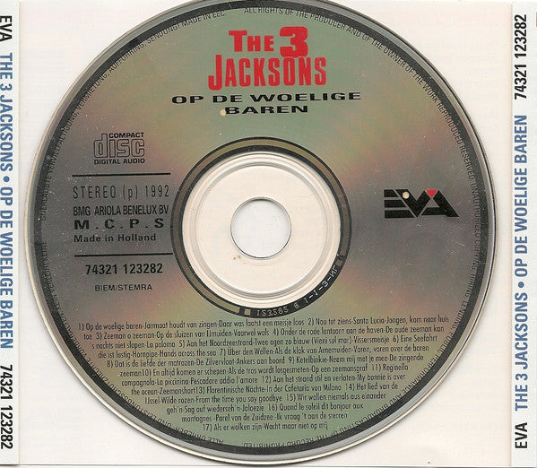 The 3 Jacksons : Op De Woelige Baren (CD, Comp)