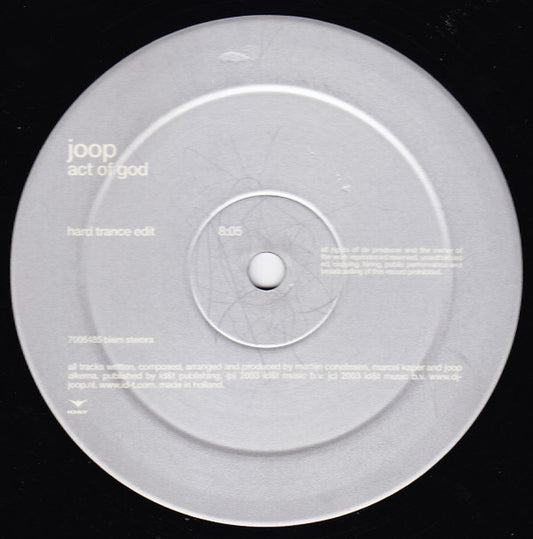 Joop : Act Of God (12")