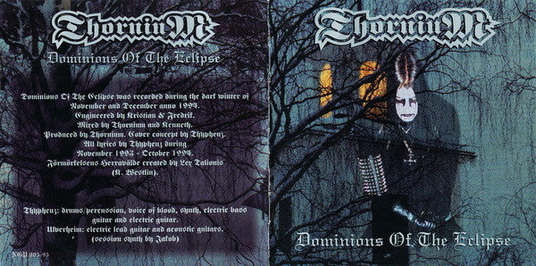 Thornium : Dominions Of The Eclipse (CD, Album)