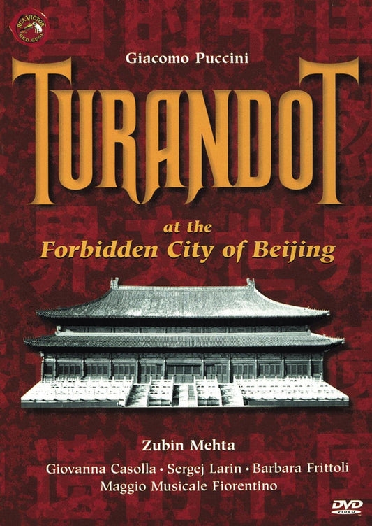 Giacomo Puccini : Turandot At The Forbidden City Of Beijing (DVD-V, PAL)