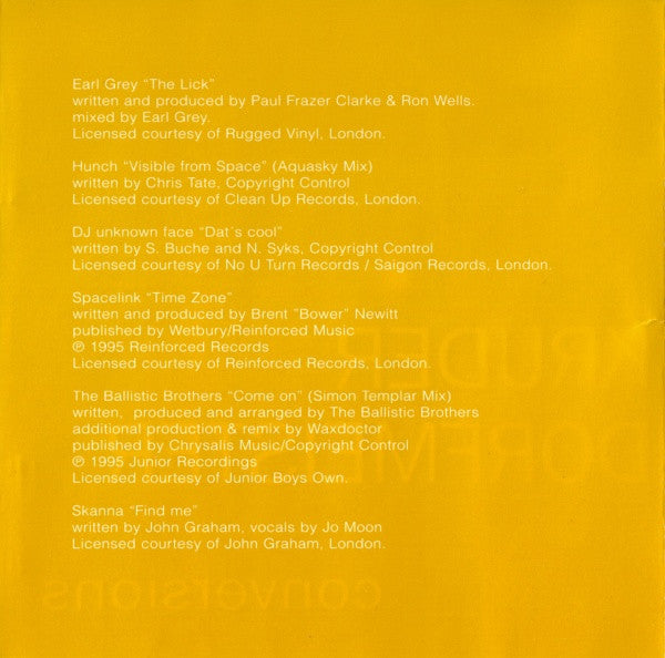 Kruder & Dorfmeister : Conversions - A K&D Selection (CD, Mixed)