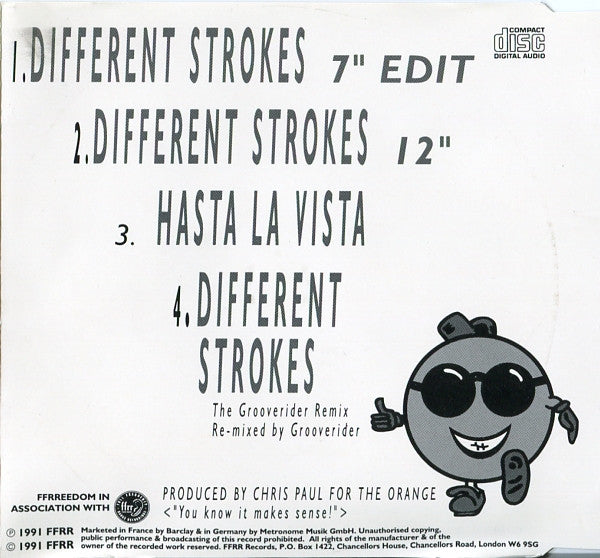 Isotonik : Different Strokes (CD, Single)