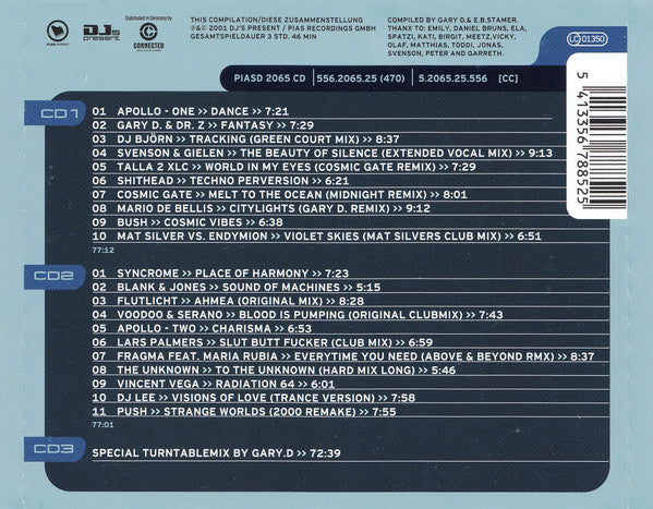 Gary D. : D.Trance 2/2001 (2xCD + CD, Mixed + Comp)