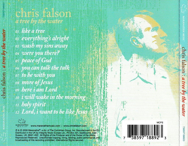 Chris Falson : A Tree By The Water (CD, Album)
